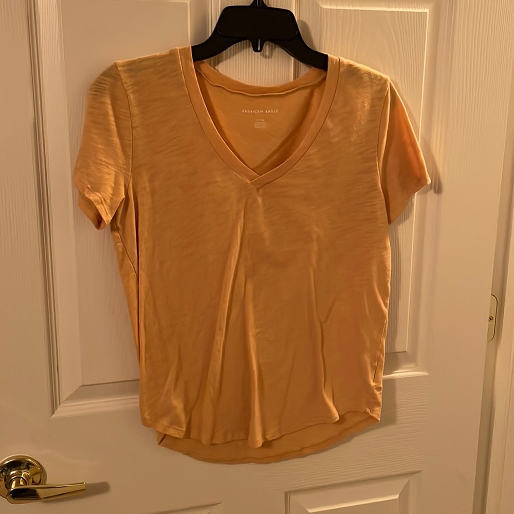 Yellow tee